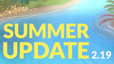 Summer Update &#8211; 2.19