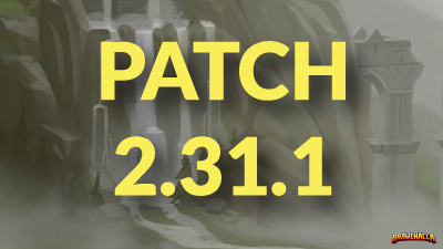 Patch Notes 2.31.1
