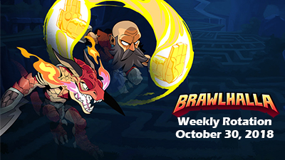 Brawlhalla Weekly Rotation – October 30, 2018