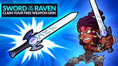 Claiming the Sword of the Raven!