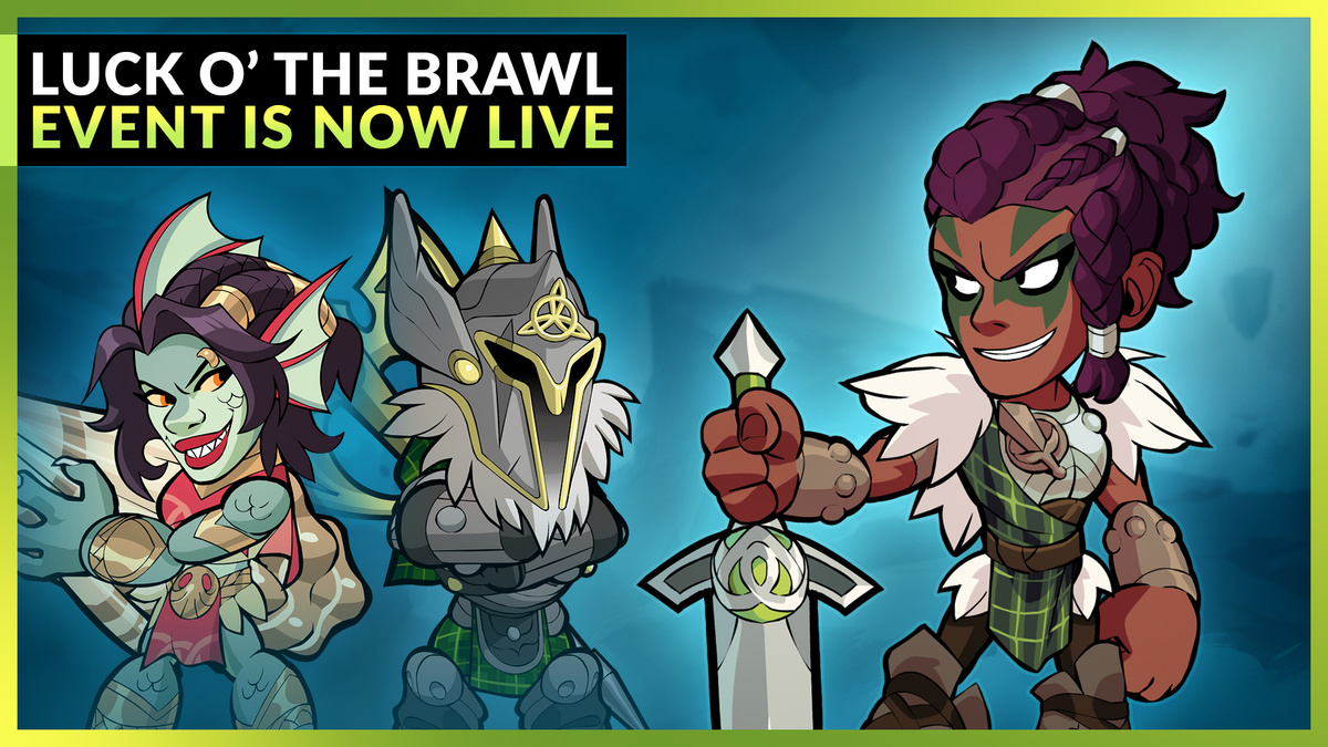 Celebrate Luck o' the Brawl 2023! · Brawlhalla update for 8 March