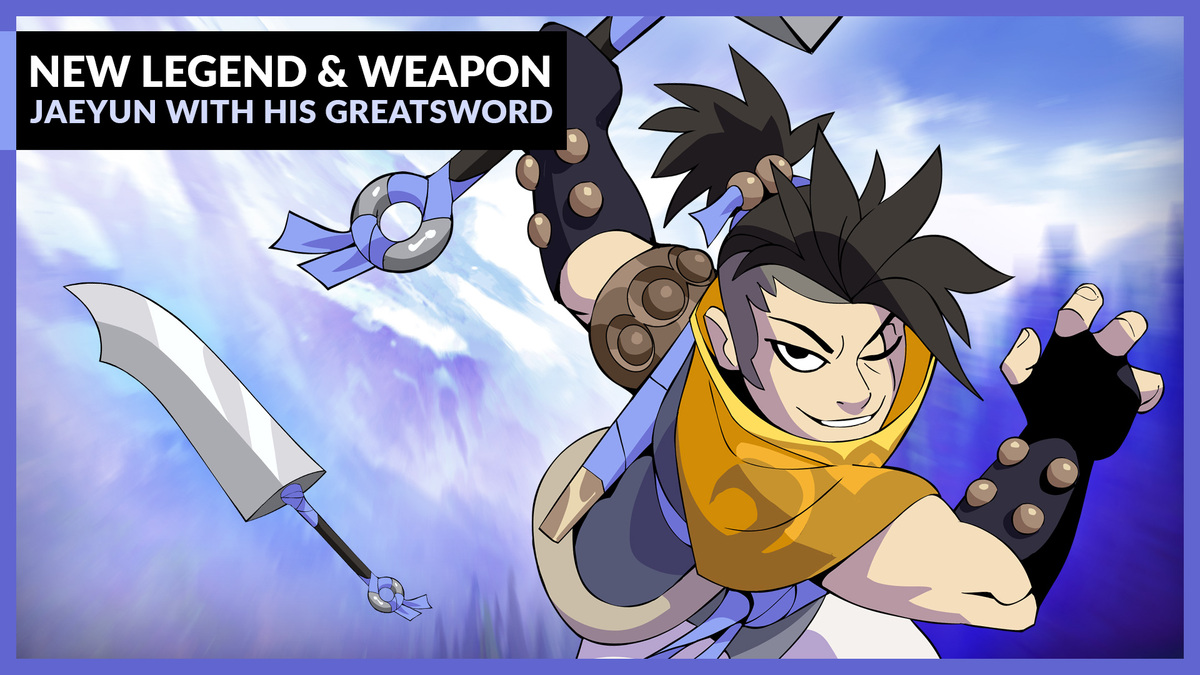 New Legend &#038; Weapon: Jaeyun with his Greatsword &#8211; Patch 4.03