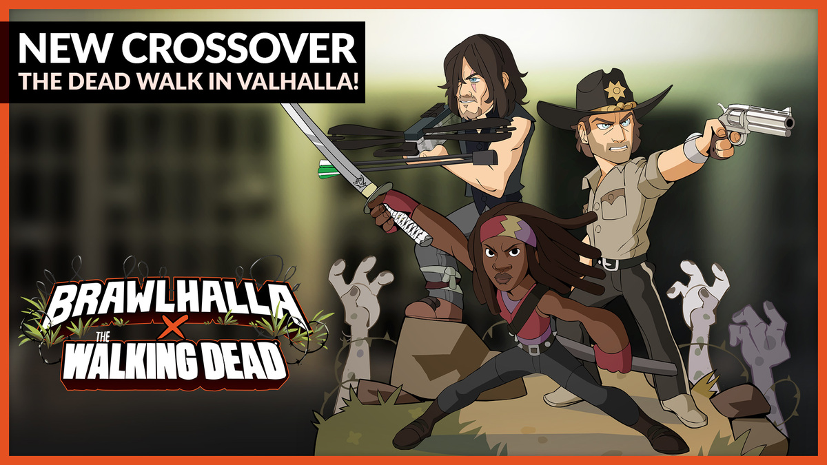 AMC’s The Walking Dead battles in Brawlhalla! &#8211; Patch 4.08