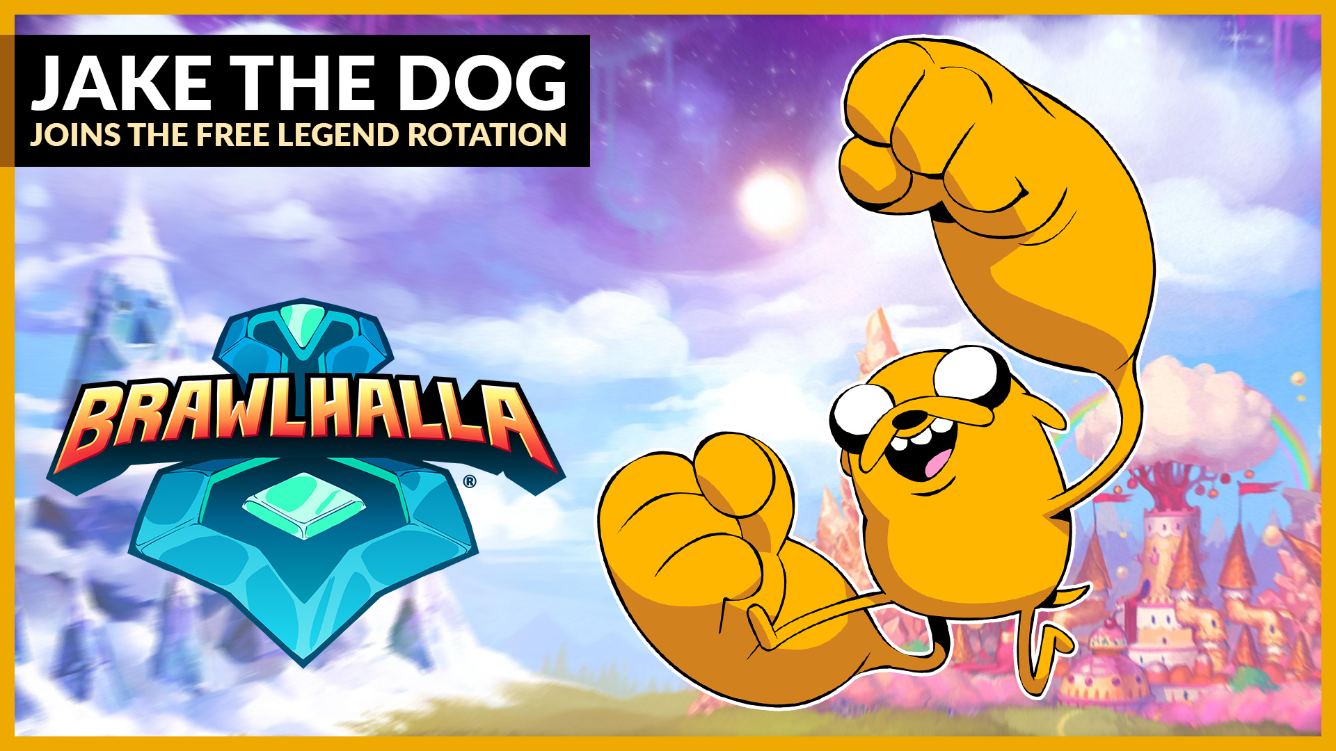 Jake the Dog joins Free-to-Play Legend Rotation!