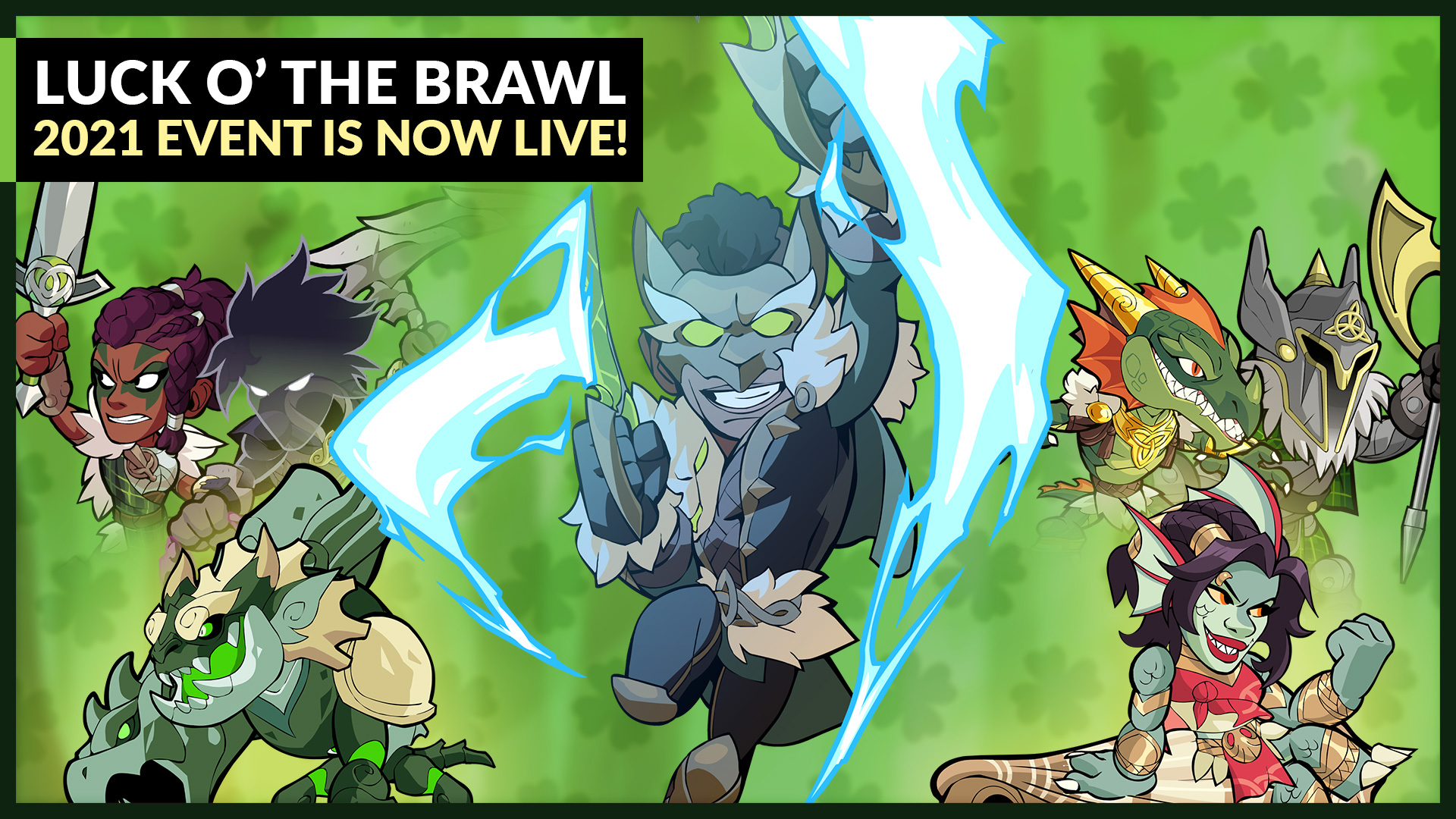 Celebrate Luck o' the Brawl 2023! · Brawlhalla update for 8 March