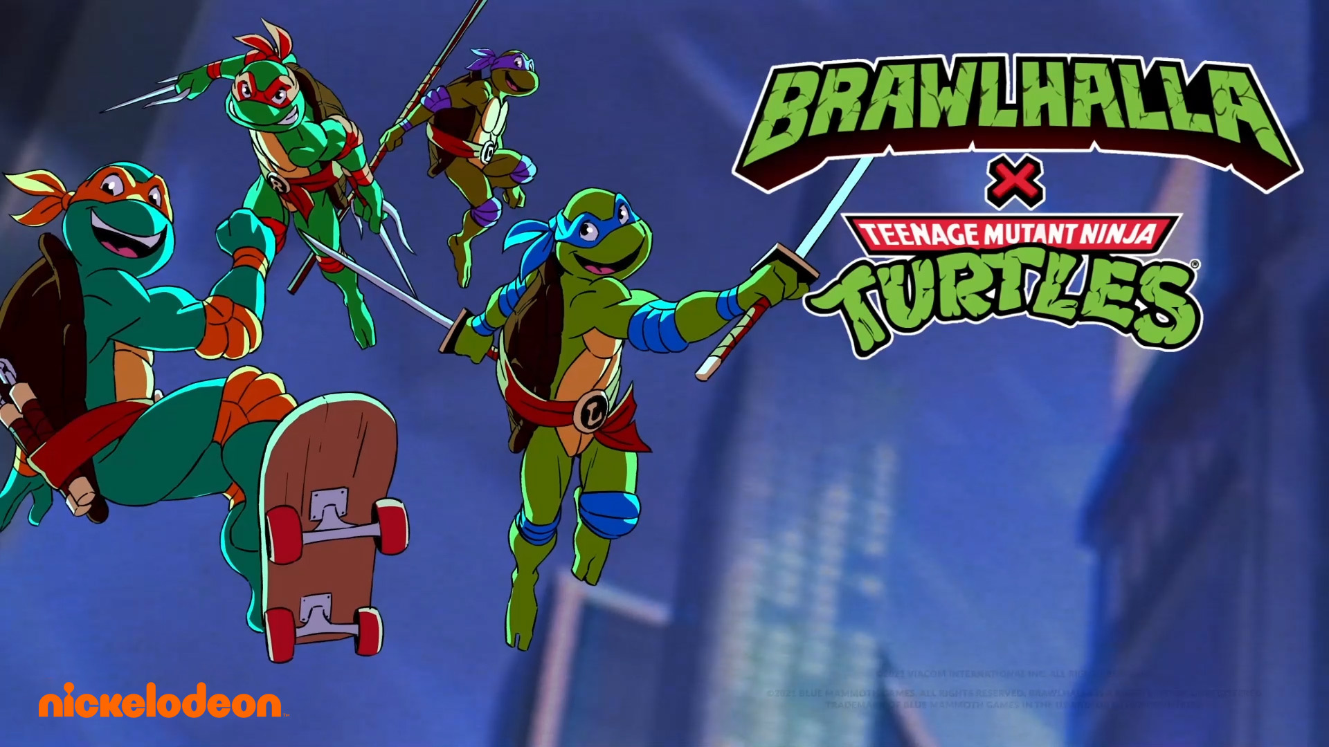 Brawlhalla X Teenage Mutant Ninja Turtles coming June 16!