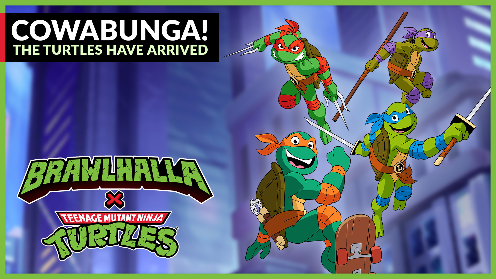 Cowabunga! Teenage Mutant Ninja Turtles join Brawlhalla &#8211; Patch 5.08