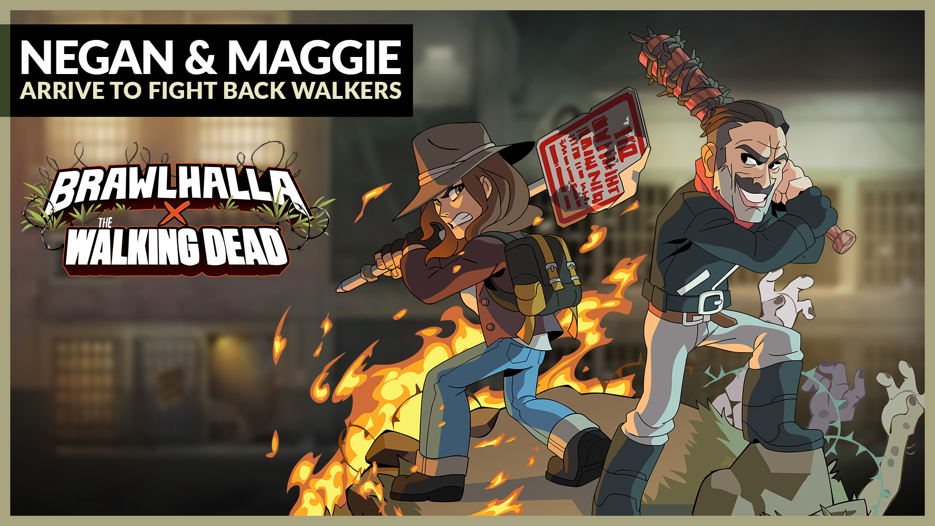 Negan &#038; Maggie from AMC’s The Walking Dead charge into Valhalla! &#8211; Patch 5.12