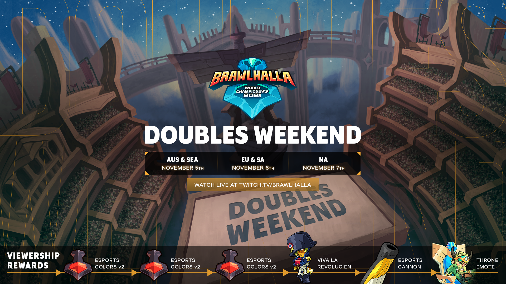 BCX begins this Friday with Doubles Weekend!