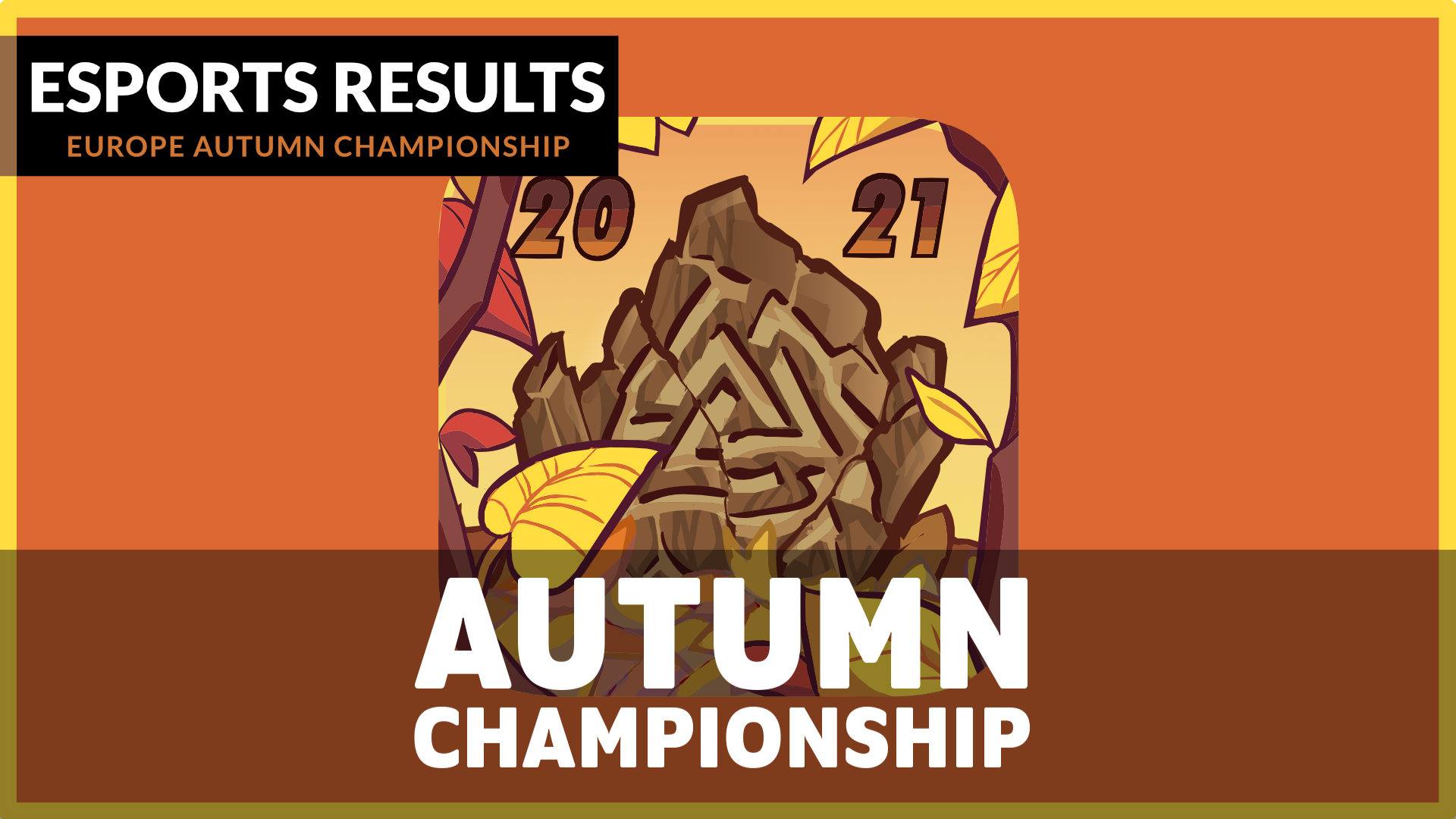 Acno takes the EU Autumn Championship in singles and in doubles with his partner Blaze!