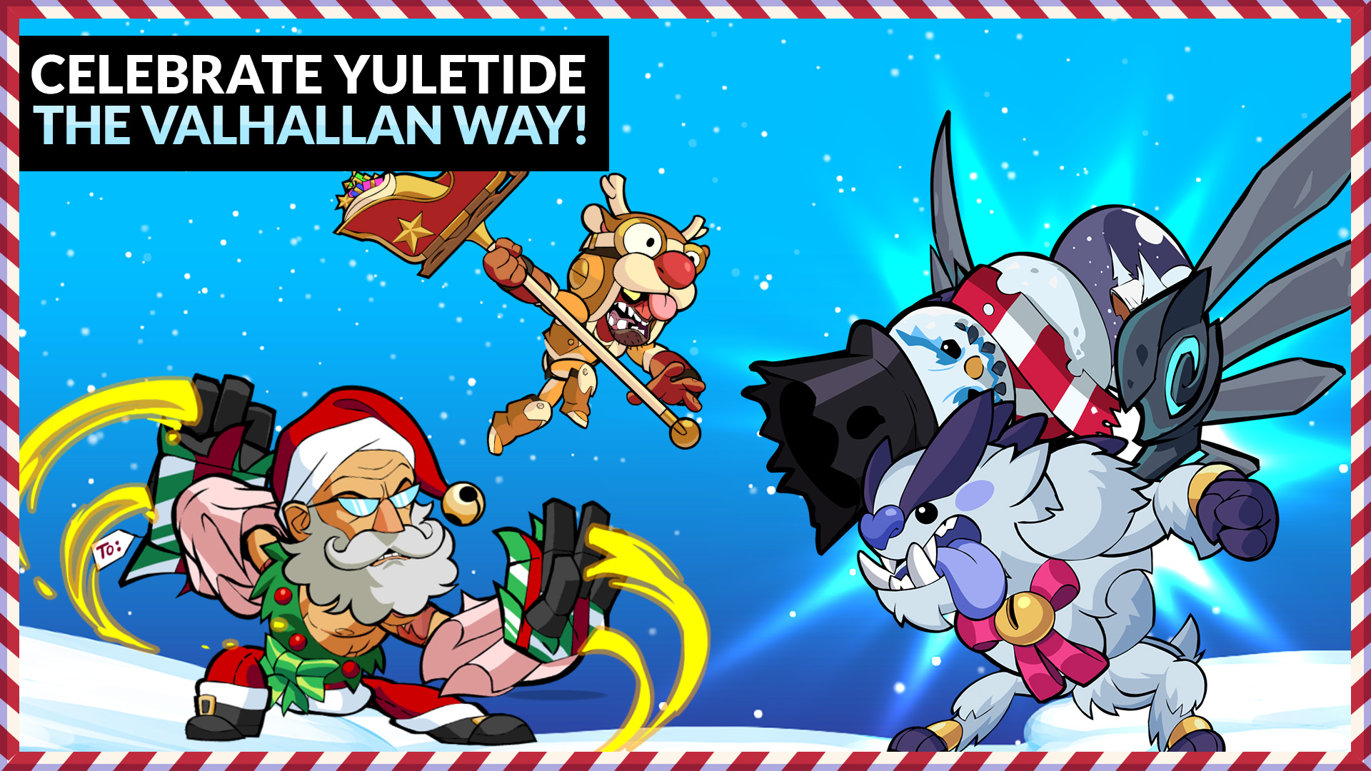 Gather ‘round the Yule Tree in Brawlhallidays 2021!