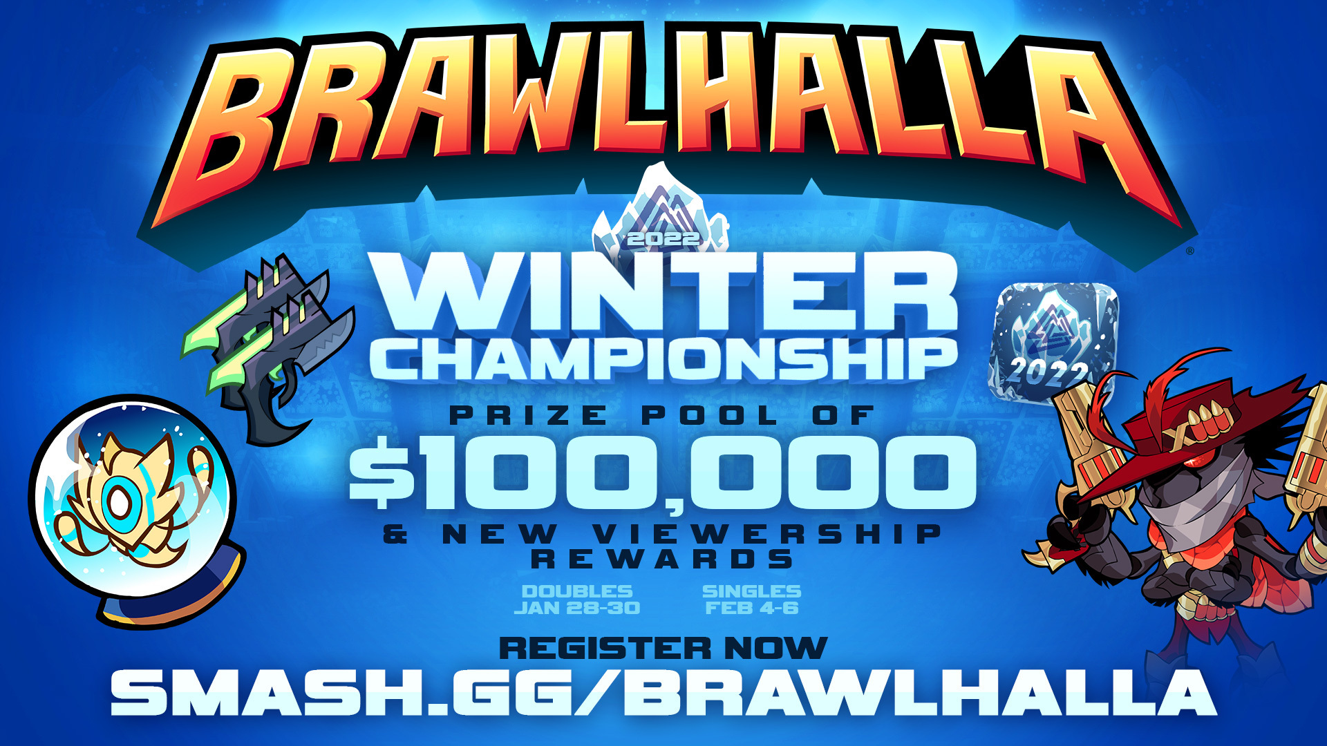 The Winter Championship 2022 Begins Today! Earn the Dark Conjurers by Watching on Twitch