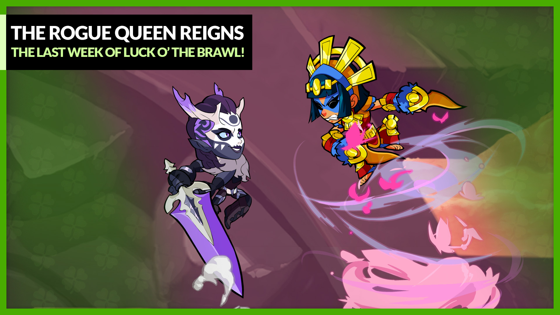 Celebrate Luck o' the Brawl 2023! · Brawlhalla update for 8 March