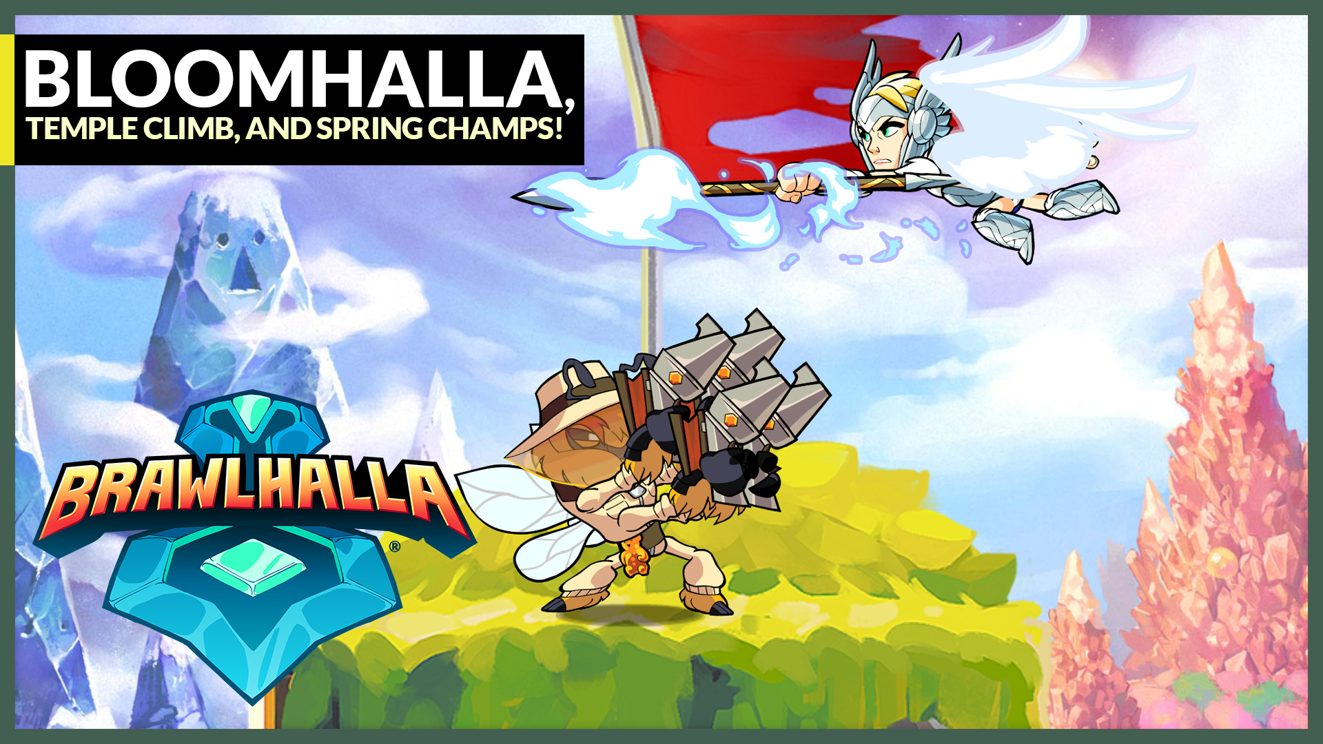 Bloomhalla, Temple Climb, and Spring Champs!