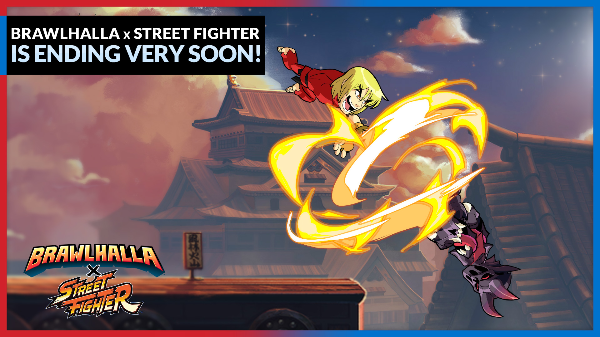 The Brawlhalla x Street Fighter Part 2 Celebrations End Soon! 