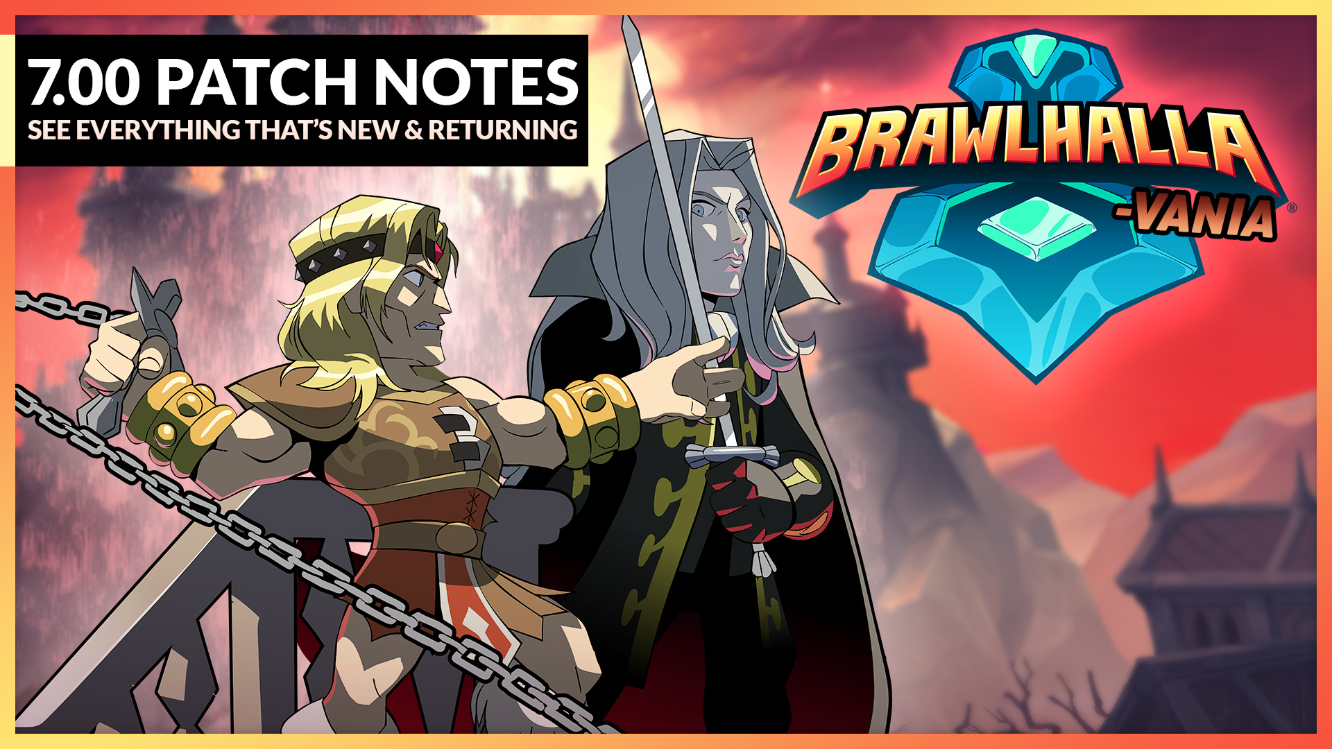 Enter Dracula’s Castle in Brawlhalla-vania! – Patch 7.00