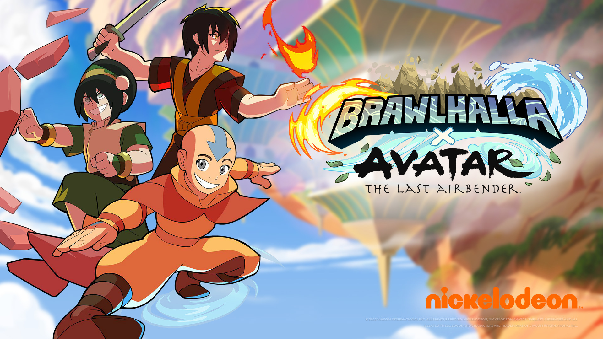 Master the Elements in Brawlhalla x Avatar: The Last Airbender! – Patch 7.01