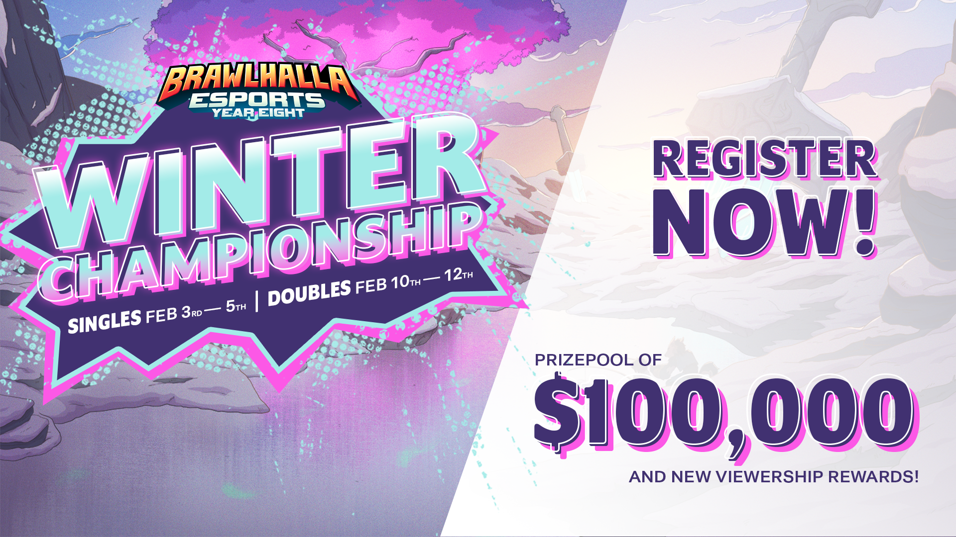 Register for the Brawlhalla Winter Championship 2023!