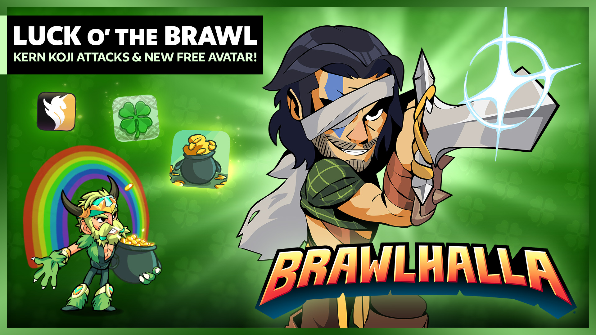 🔑 Brawlhalla: The Mysterious Stranger Bundle 🔑