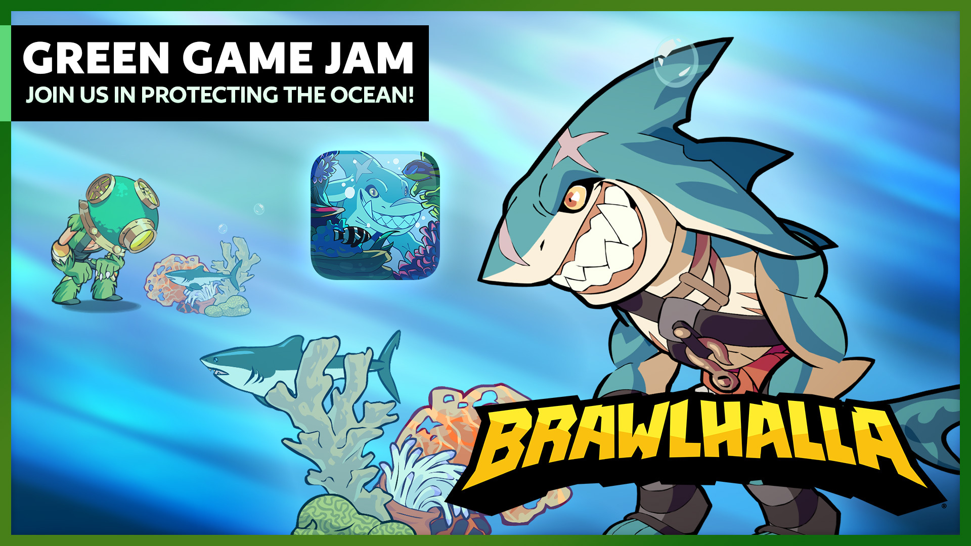 Mako Saves the Ocean With Green Game Jam 2023