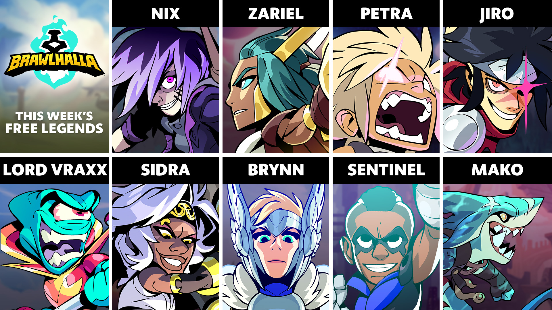 BCX STARTS NEXT FRIDAY! · Brawlhalla update for 25 October 2023