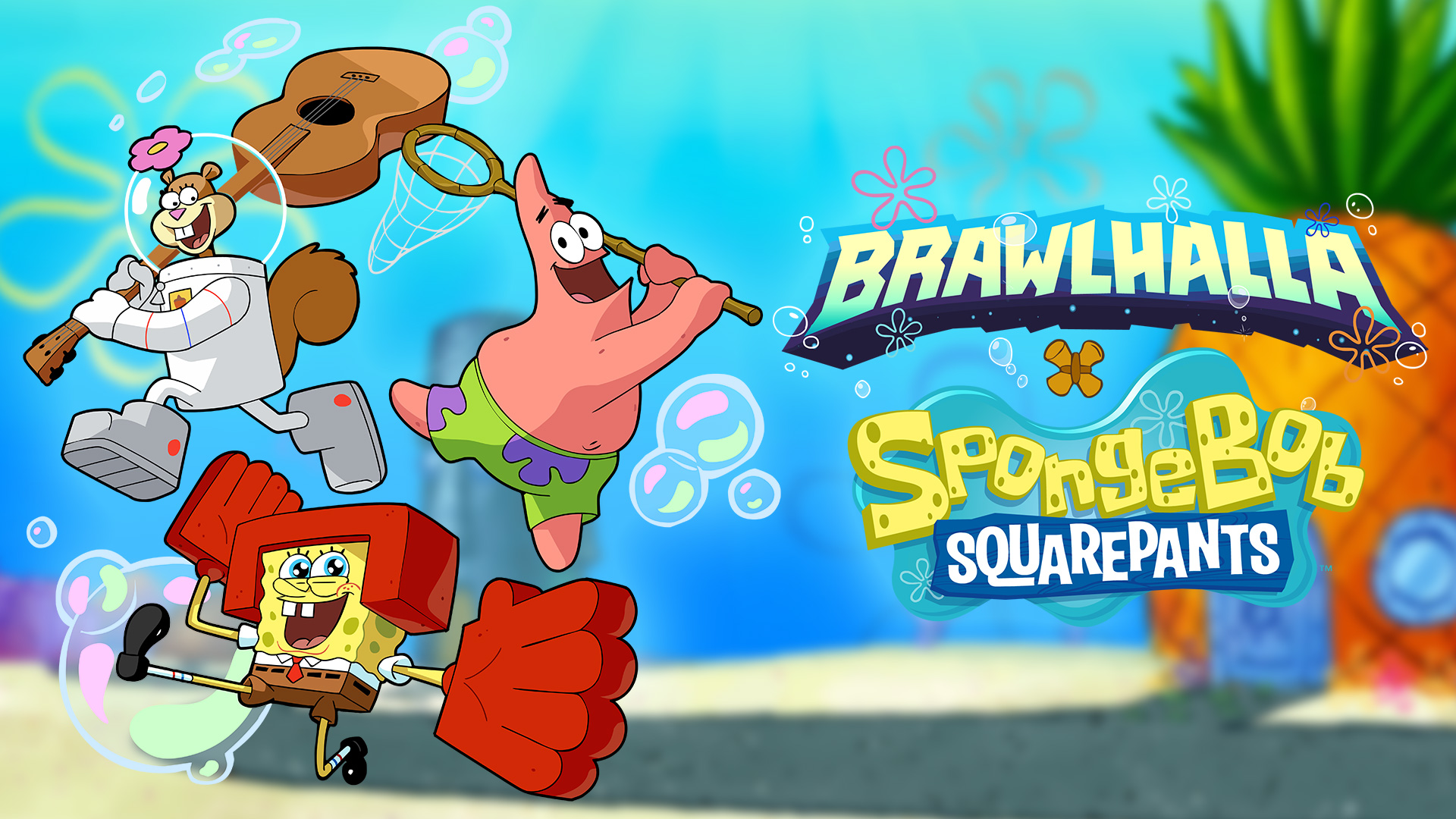 SpongeBob, Patrick and Sandy Will Make Their Way Into Brawlhalla on November 29th!
