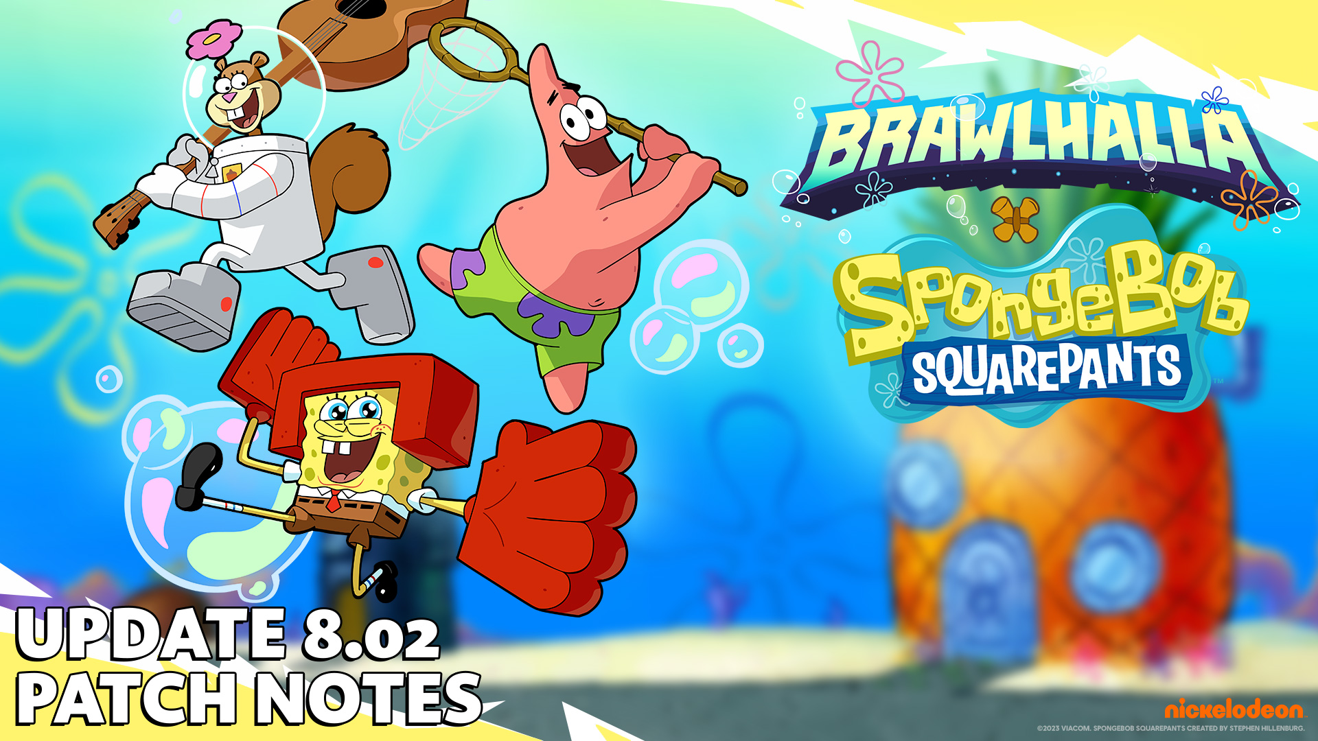 Brawl in Bikini Bottom – Brawlhalla x SpongeBob SquarePants! – Patch 8.02