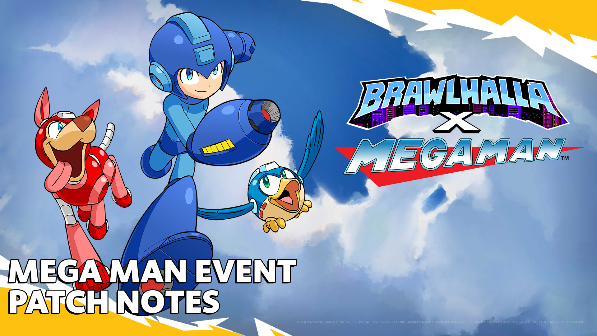 Patch 8.14 – Brawlhalla x Mega Man, Balance Changes, Ranked Season 34, and much more!