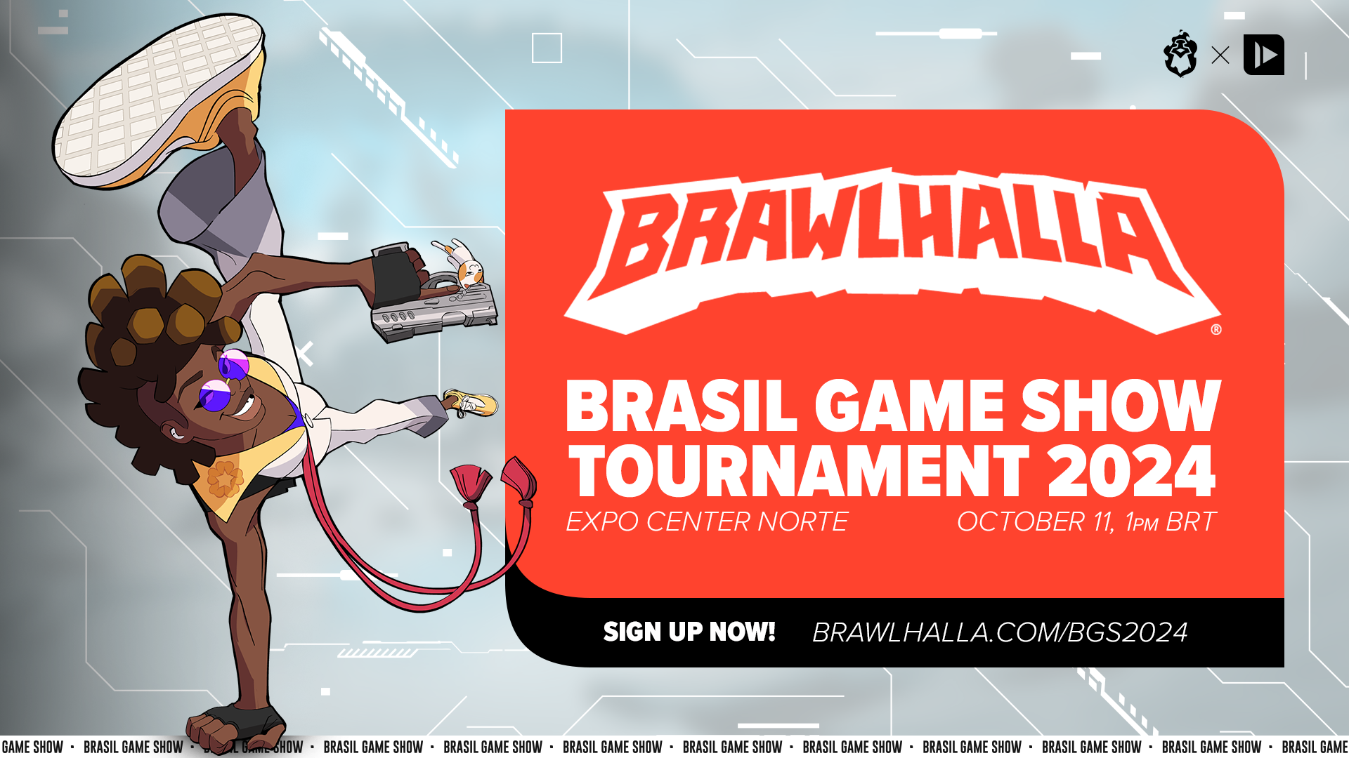 Brawlhalla will be at Brasil Games Show!