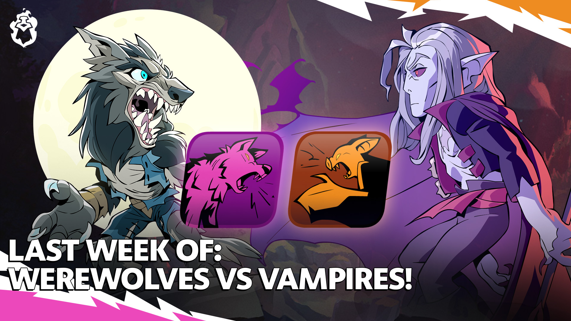 Last Week for Vampires vs. Werewolves