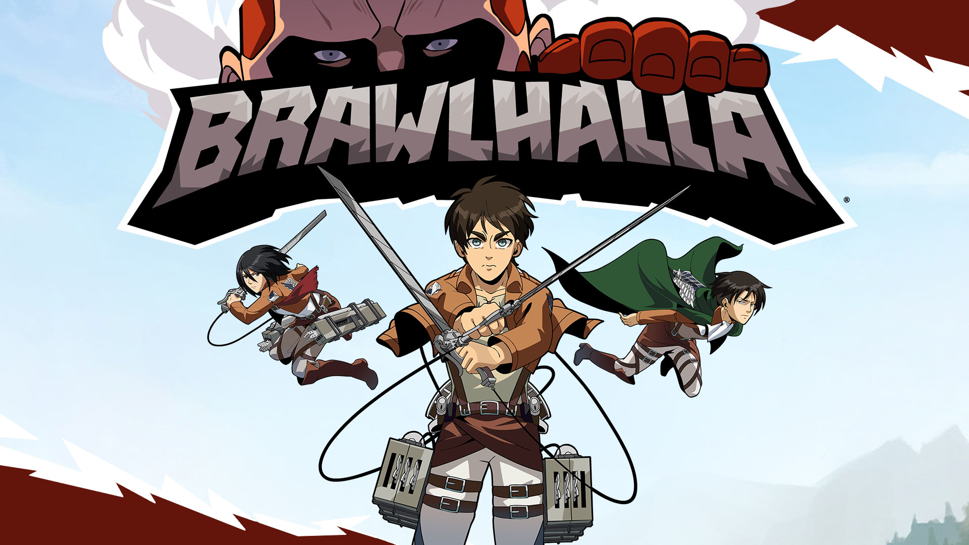ATTACK ON BRAWLHALLA CROSSOVER EVENT & NEW LEGEND 68 REVEALS